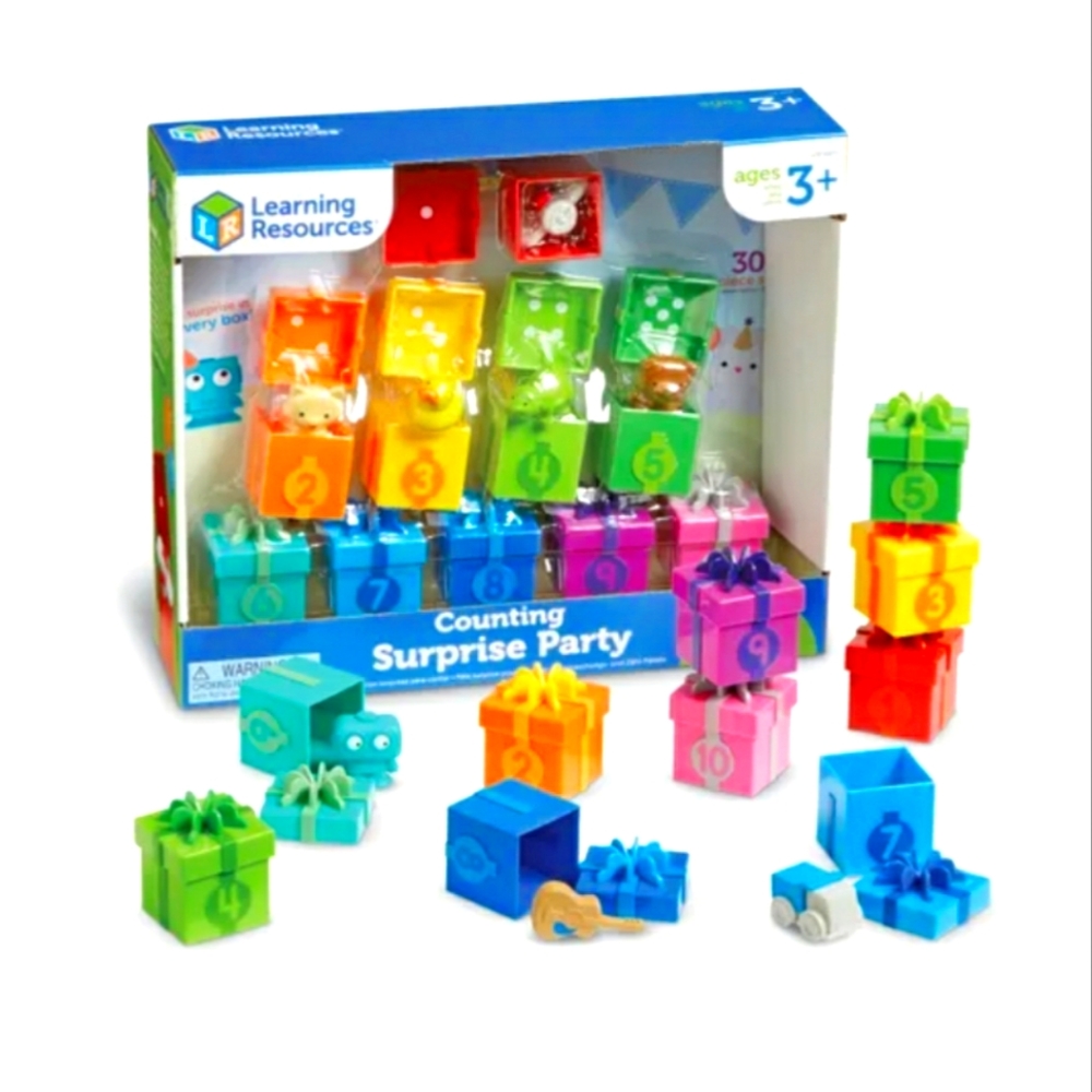 New! Learning Resources Counting Surprise Party ages & stages